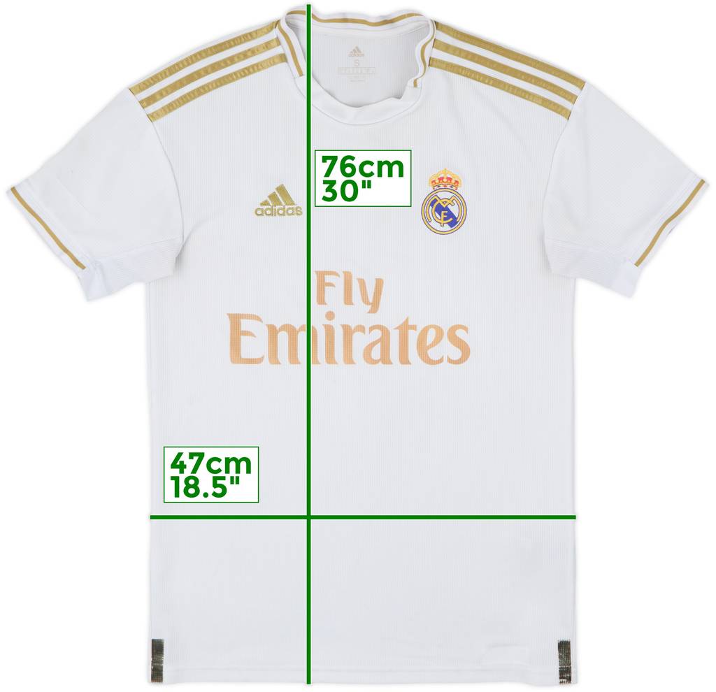 2019-20 Real Madrid Home Shirt - 4/10 - (S)