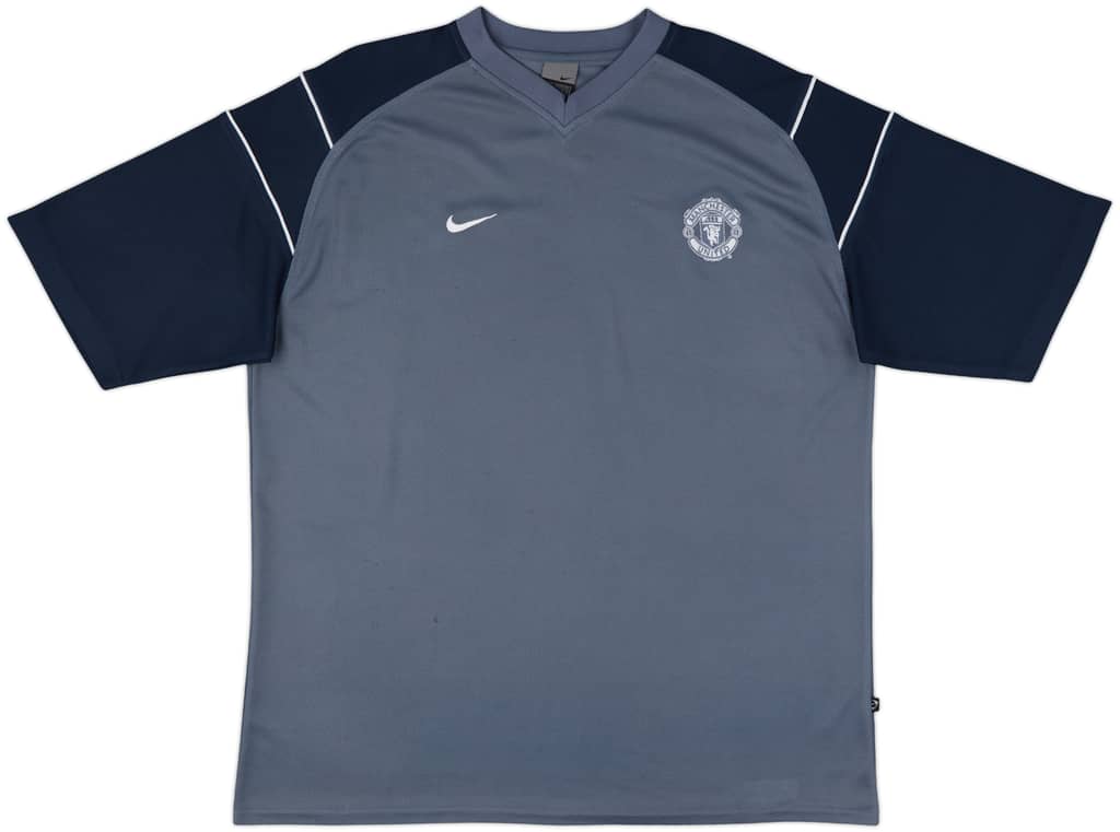 2003-04 Manchester United Nike Training Shirt - 8/10 - (XL)