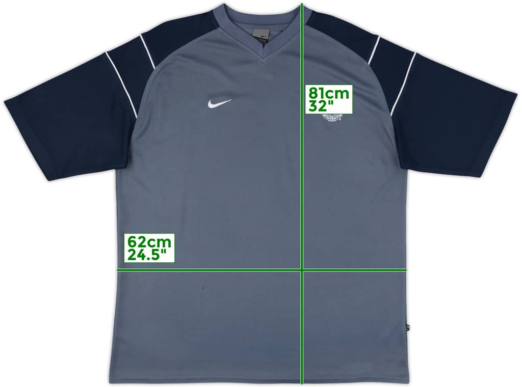 2003-04 Manchester United Nike Training Shirt - 8/10 - (XL)