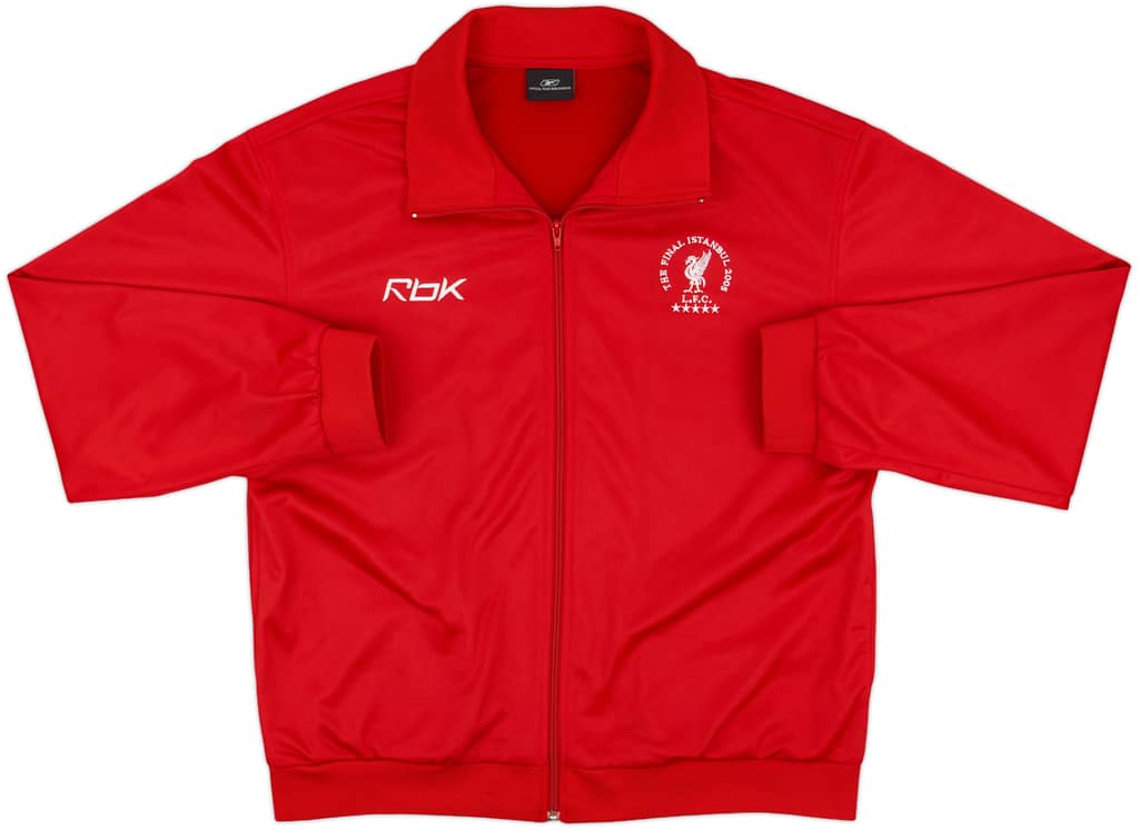 2005 Liverpool Reebok The Final Istanbul Track Jacket - 8/10 - (XL)