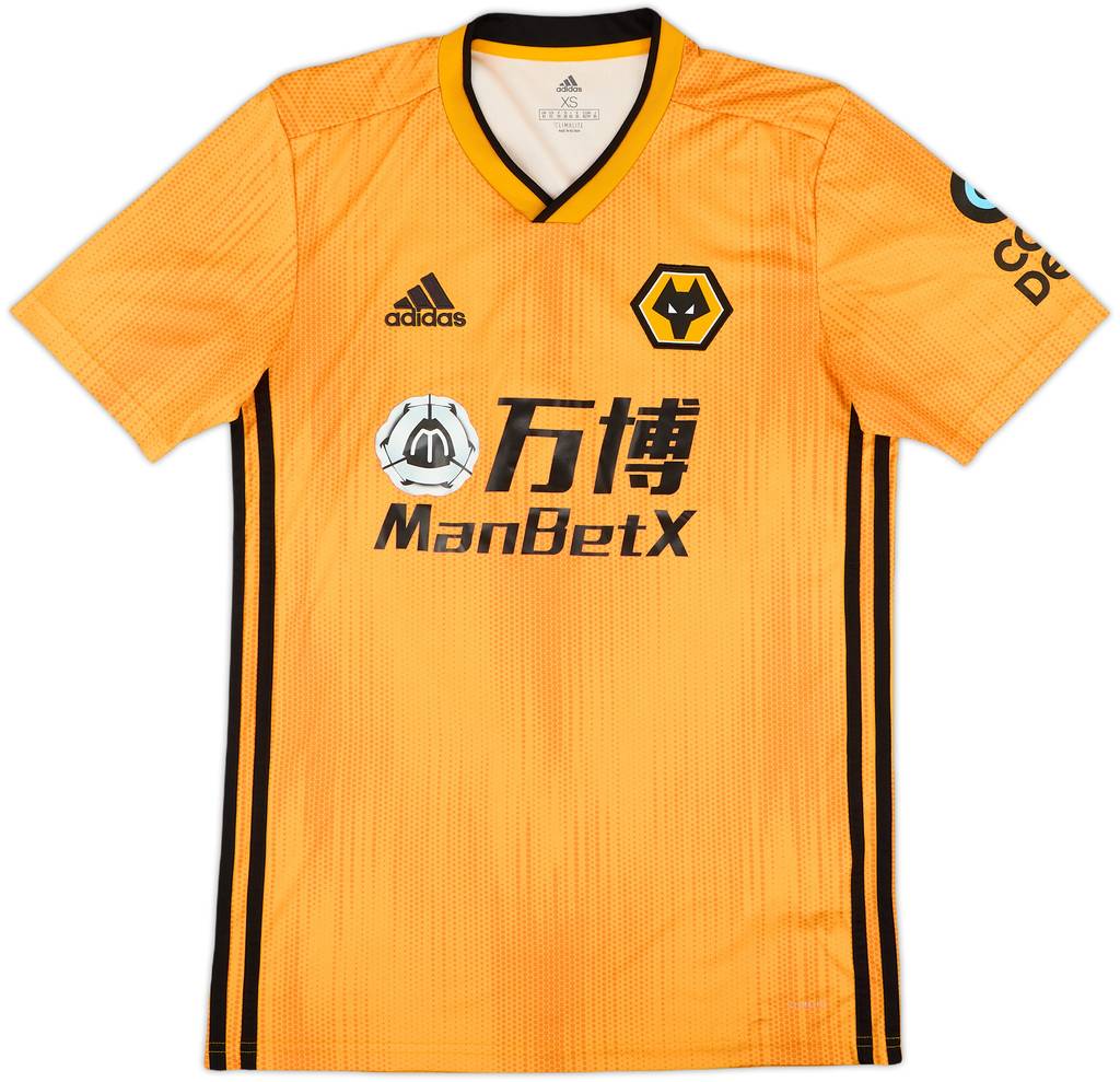 2019-20 Wolves Home Shirt - 9/10 - (XS)