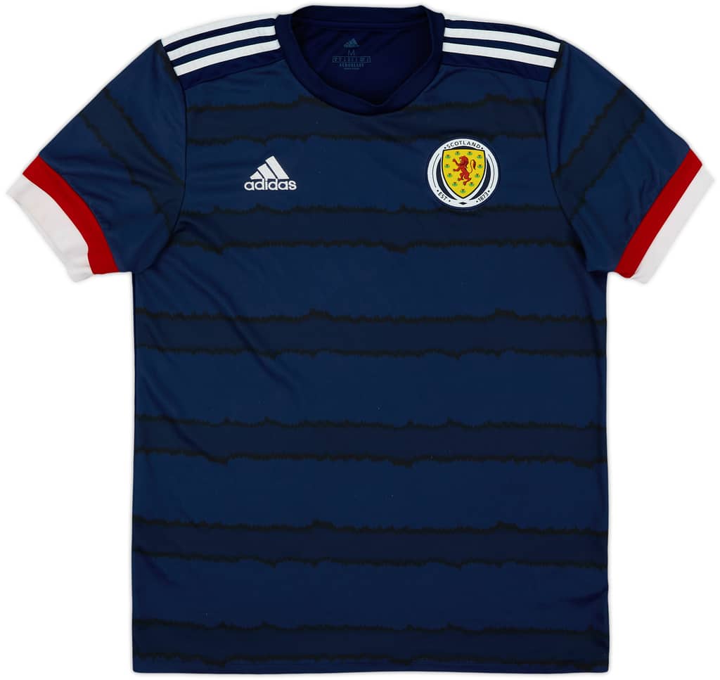 2020-22 Scotland Home Shirt - 8/10 - (M)