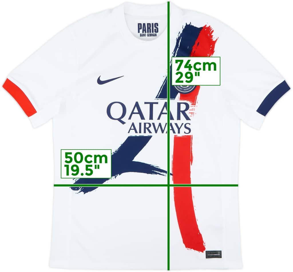 2024-25 Paris Saint-Germain Away Shirt - 10/10 - (M)