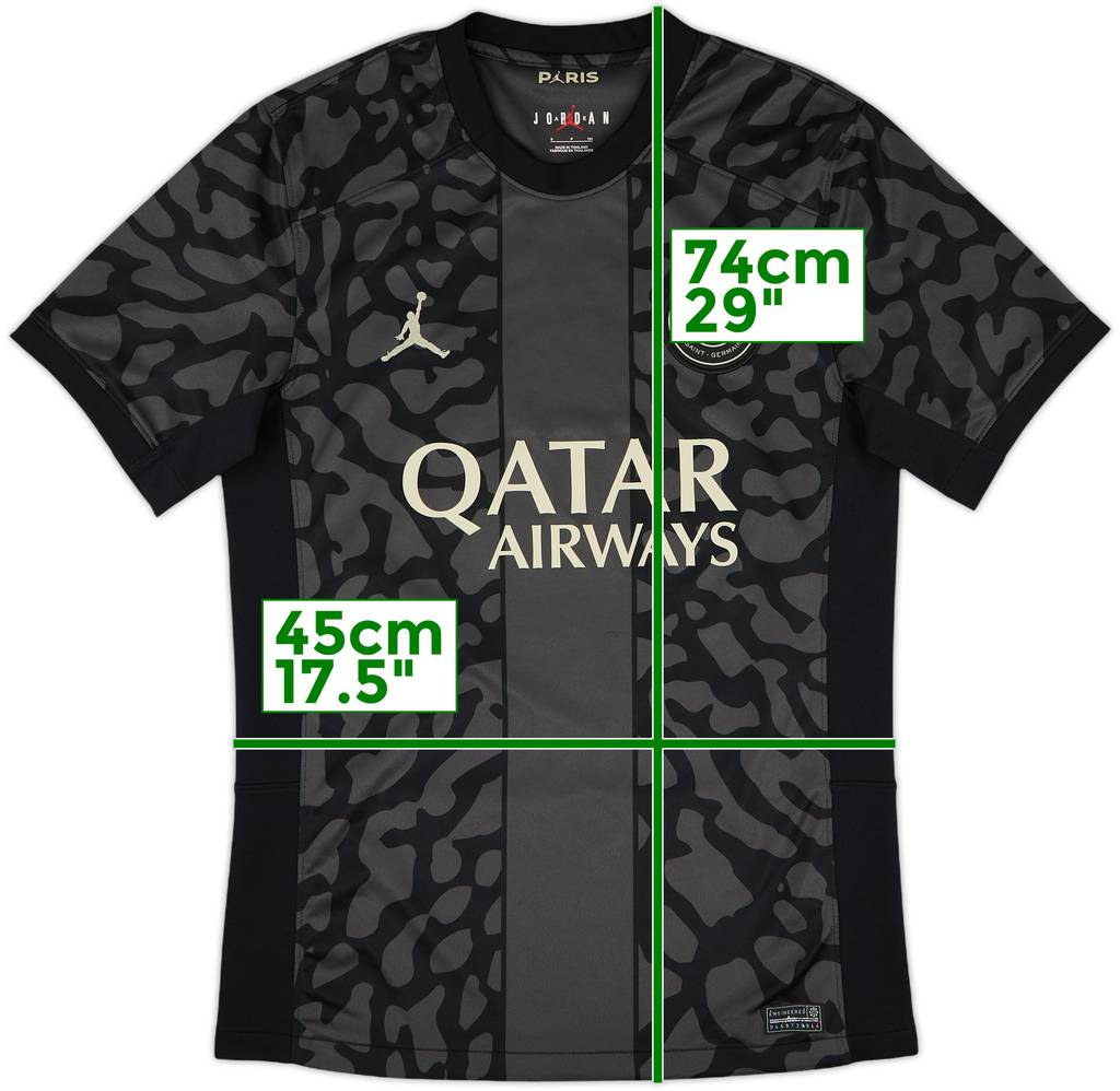 2023-24 Paris Saint-Germain Third Shirt - 9/10 - (S)