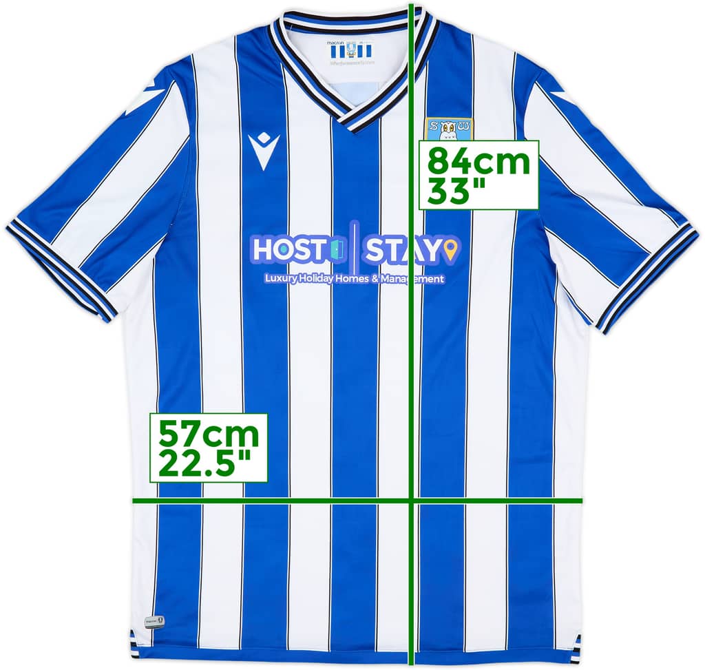 2022-23 Sheffield Wednesday Home Shirt - 9/10 - (3XL)