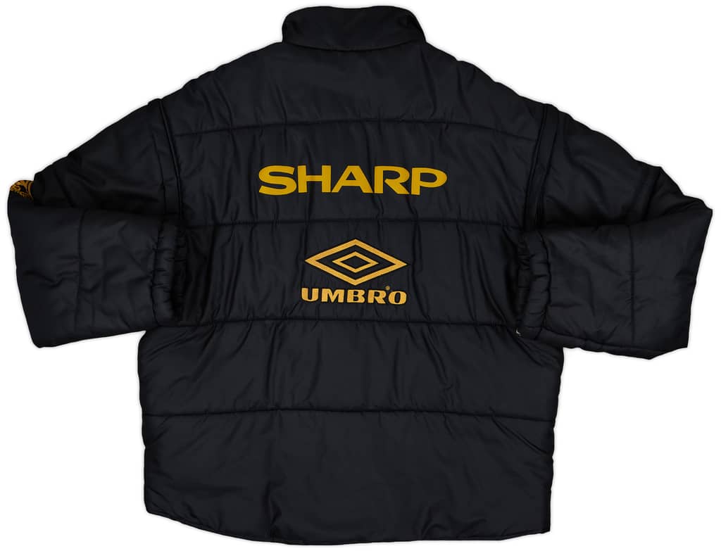1994-96 Manchester United Umbro Padded Bench Coat - 8/10 - (XL)