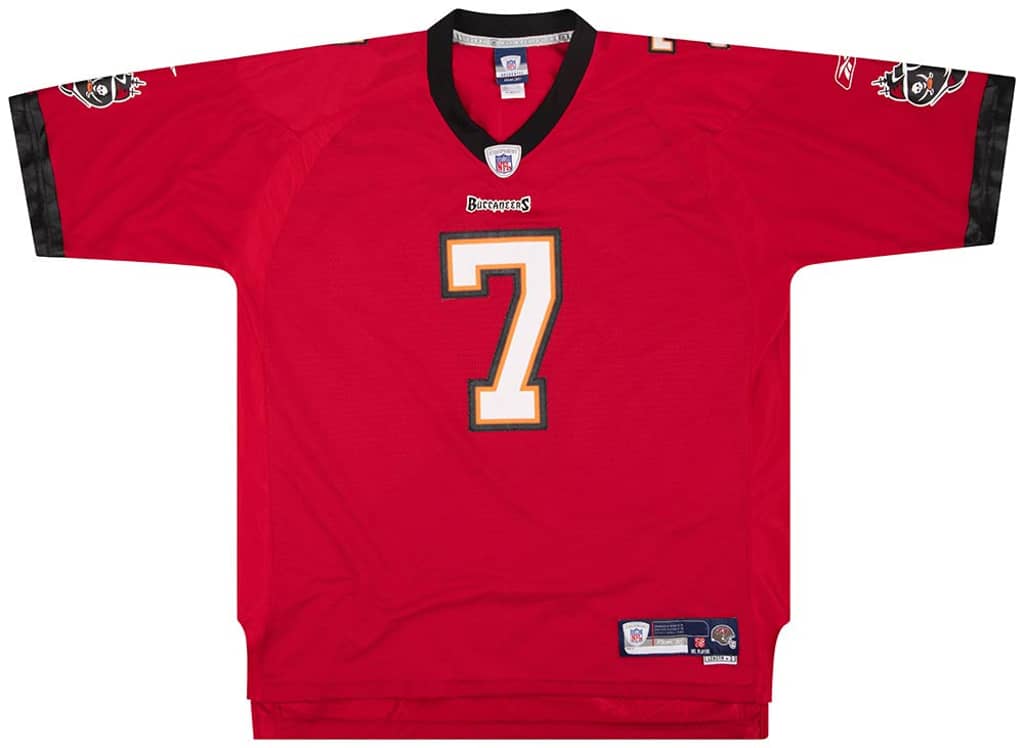2007 Tampa Bay Buccaneers Garcia #7 Reebok Premier Jersey (Home) XXL