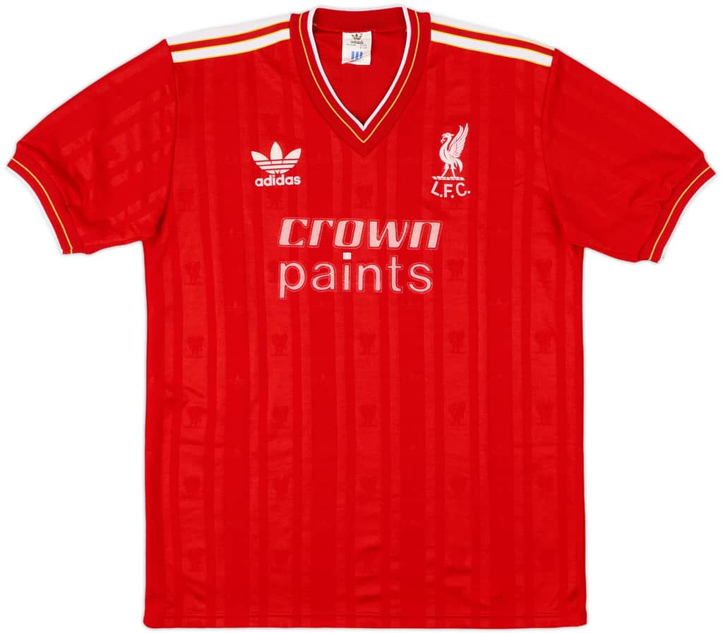 1985-87 Liverpool Home Shirt - 8/10 - (M)