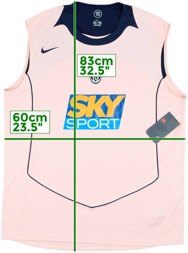 2004-05 Juventus Player Issue Nike Training Vest (XL)