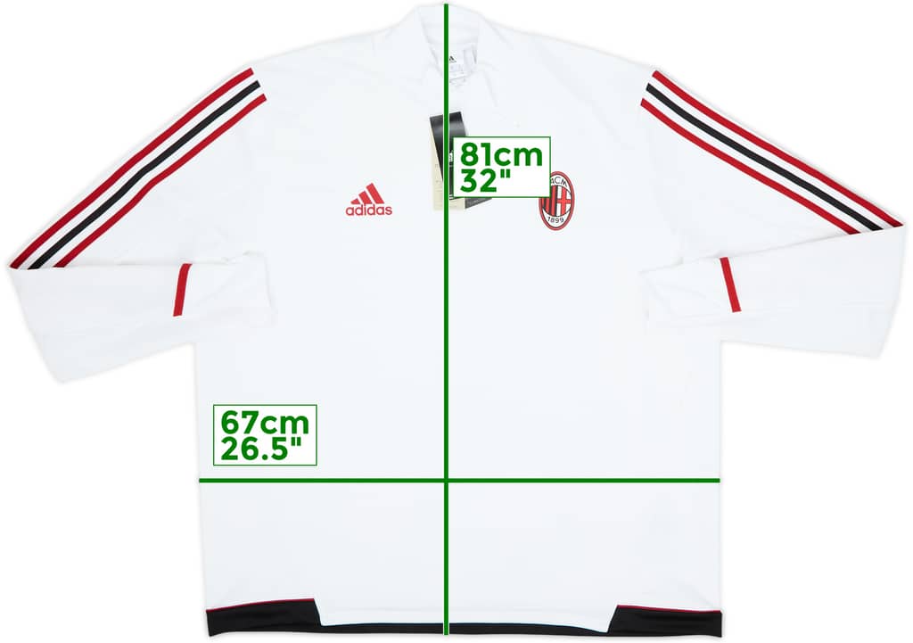 2017-18 AC Milan adidas Training Top (XXL)