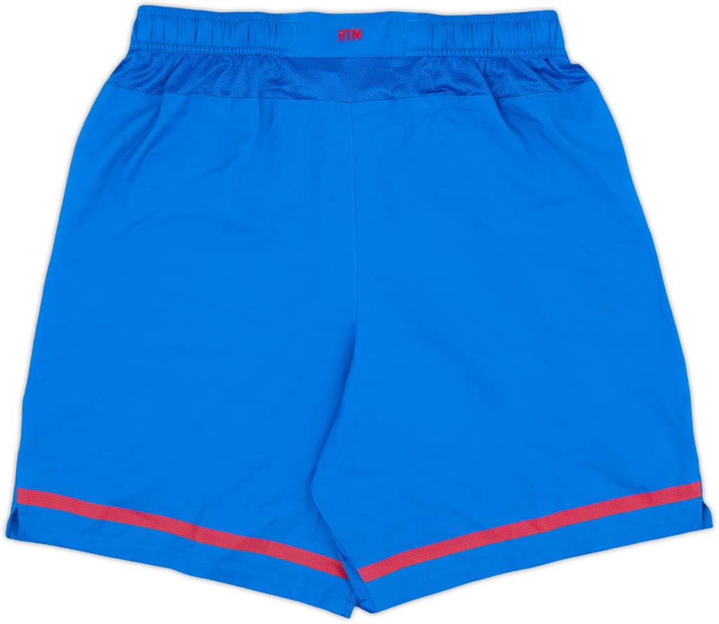 2010-11 Atletico Madrid Home Shorts - 8/10 - (XL)