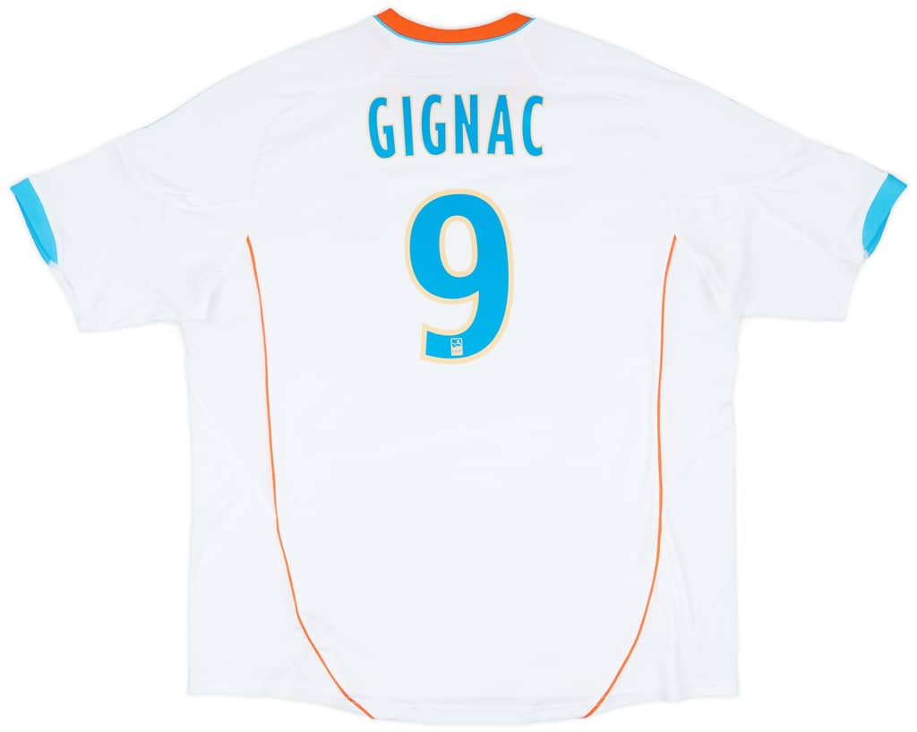 2012-13 Olympique Marseille Home Shirt Gignac #9 - 9/10 - (XXL)