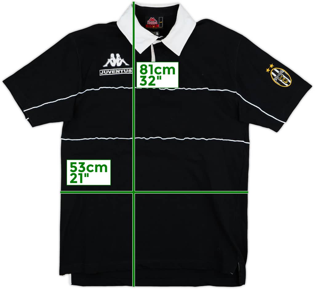 1998-99 Juventus Kappa Polo Shirt - 9/10 - (L)