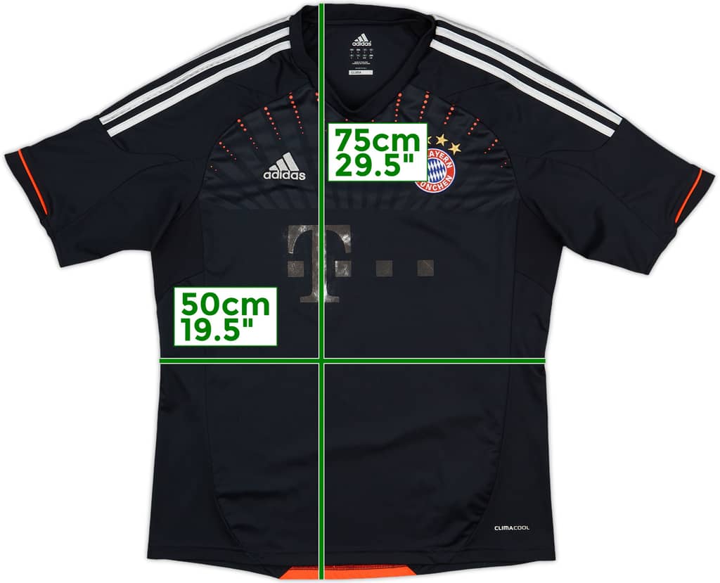2012-13 Bayern Munich Third Shirt - 5/10 - (L)