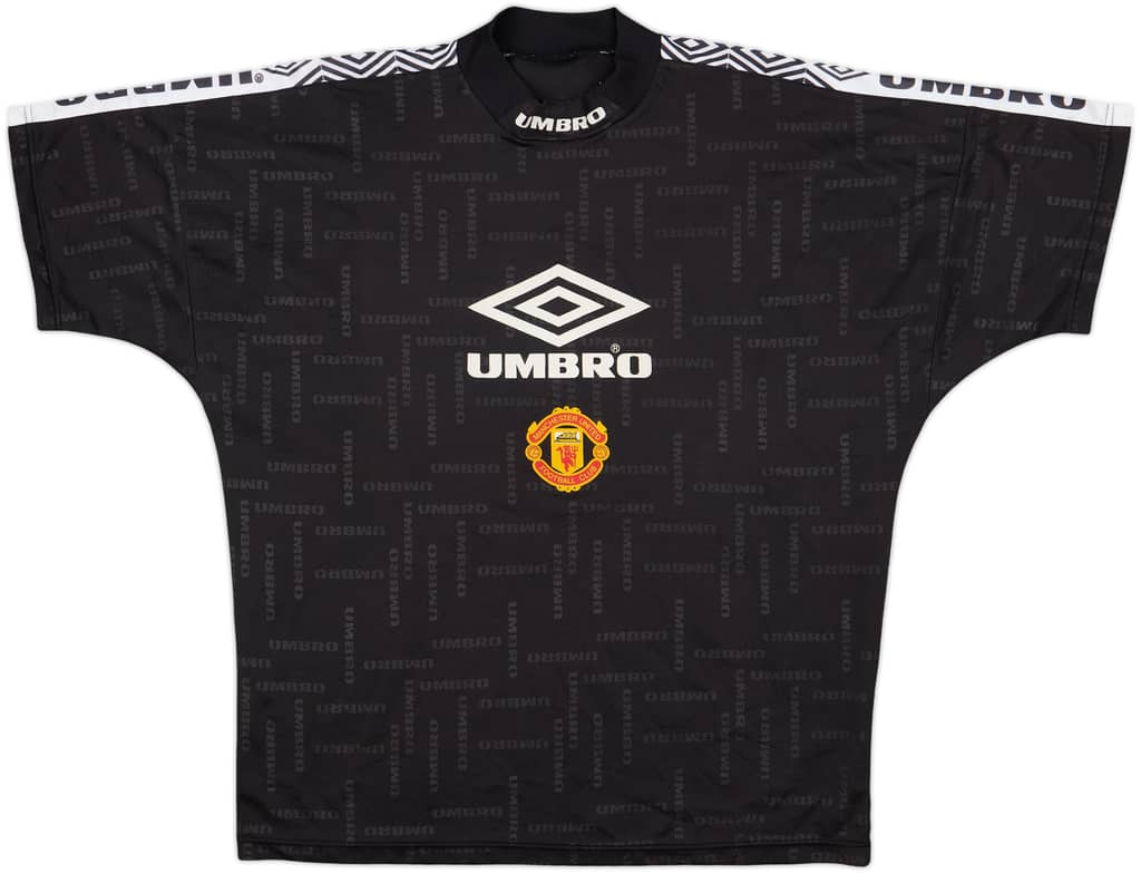 1996-98 Manchester United Umbro Training Shirt - 8/10 - (XXL)