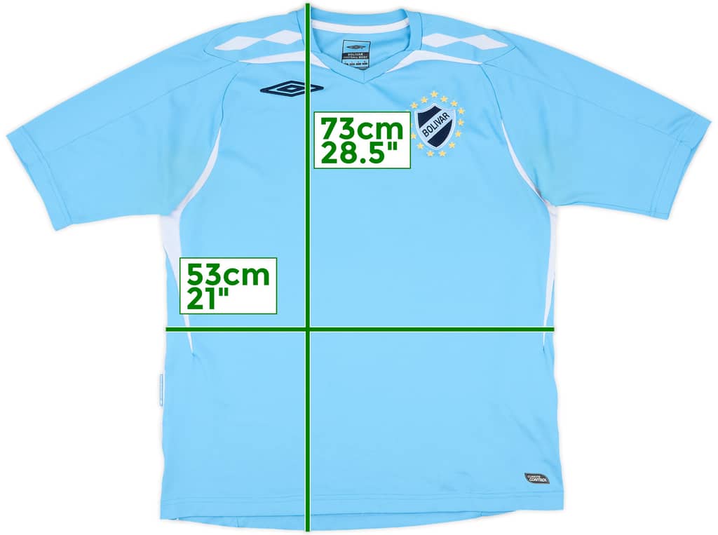 2007 Club Bolivar Home Shirt - 9/10 - (L)