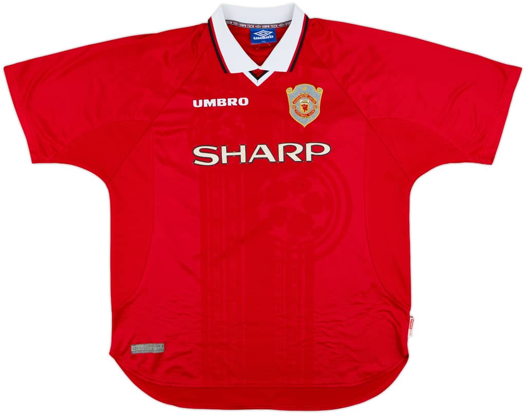 1997-00 Manchester United CL Shirt - 5/10 - (XXL)