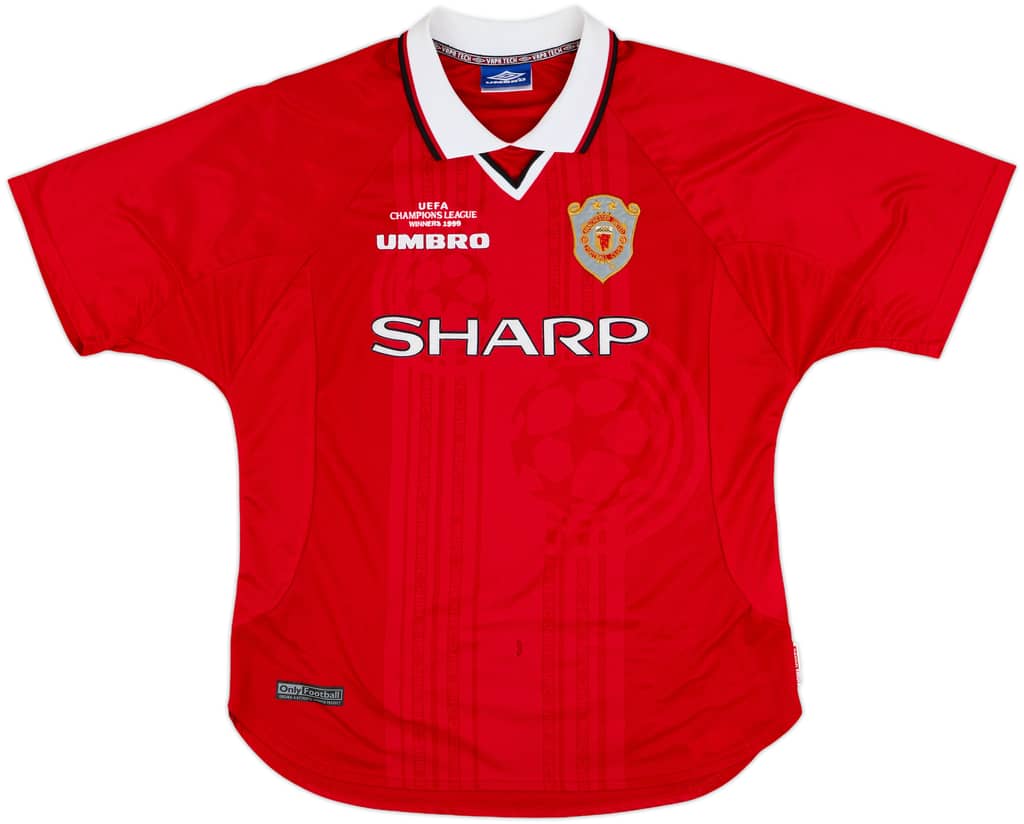1999-00 Manchester United 'CL Winners' Shirt - 5/10 - (XL)