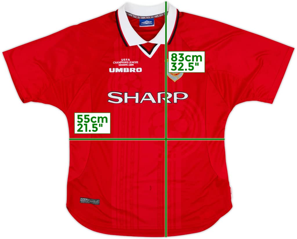 1999-00 Manchester United 'CL Winners' Shirt - 5/10 - (XL)