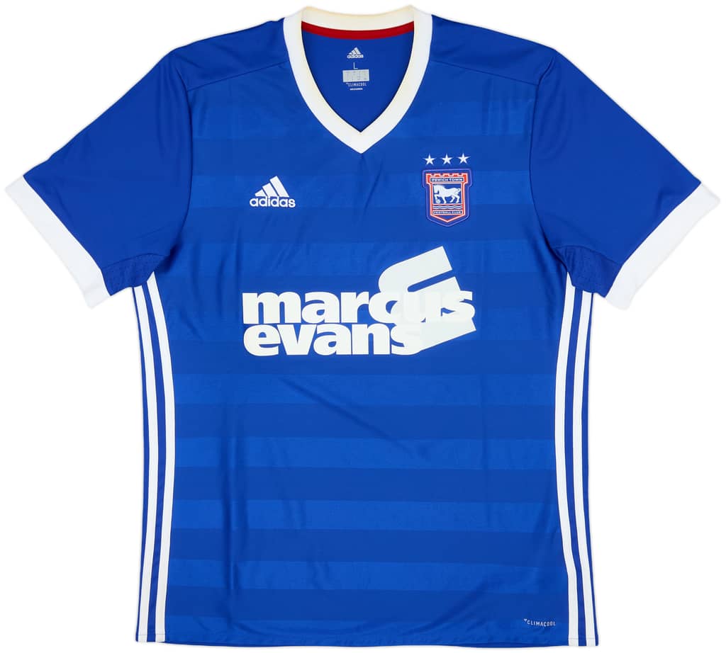 2017-18 Ipswich Home Shirt - 5/10 - (L)