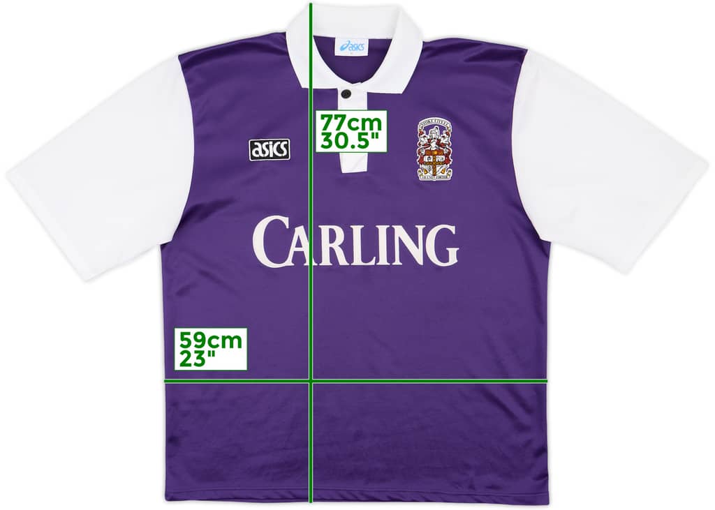 1993-94 Stoke City Away Shirt - 9/10 - (XXL)