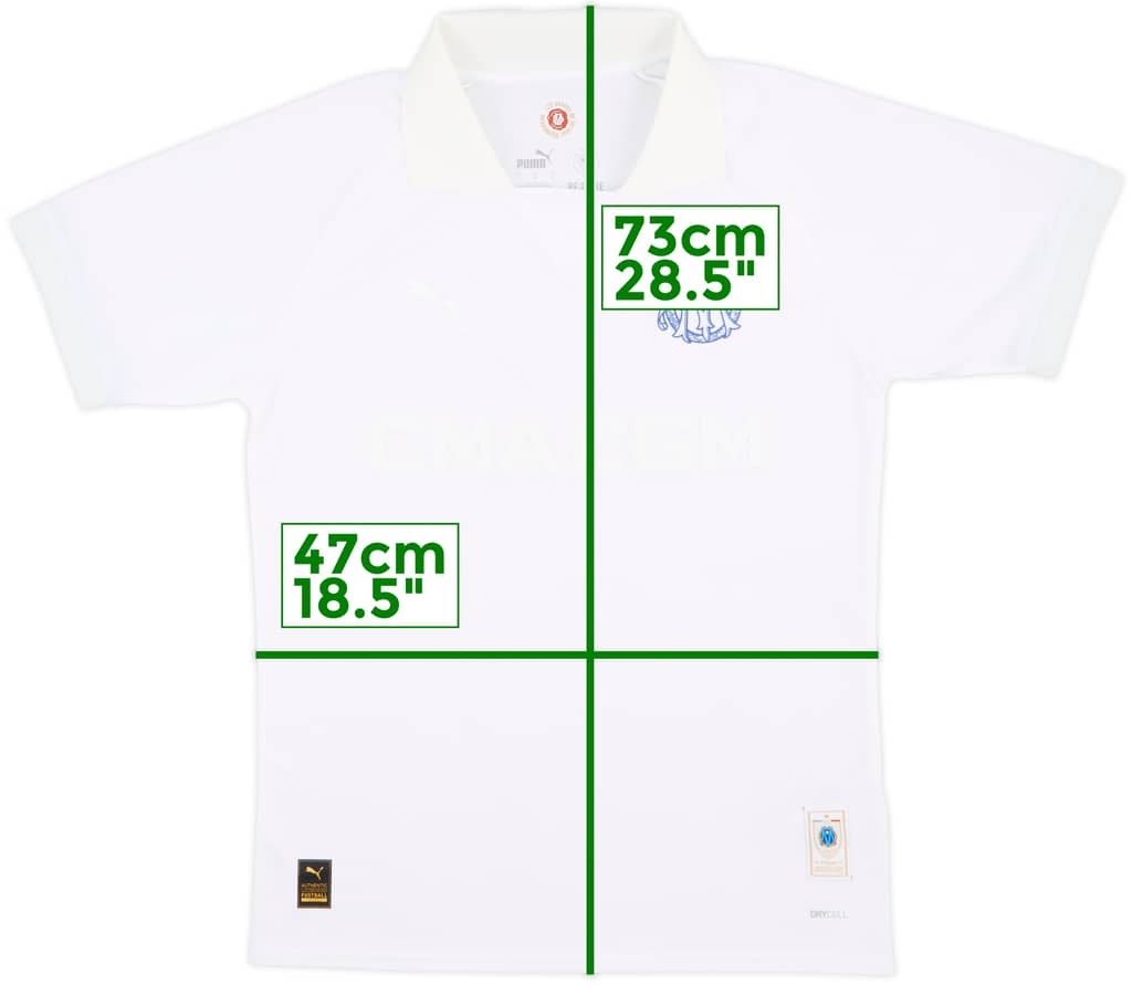 2024-25 Marseille '125th Anniversary' Fourth Shirt - 10/10 - (S)