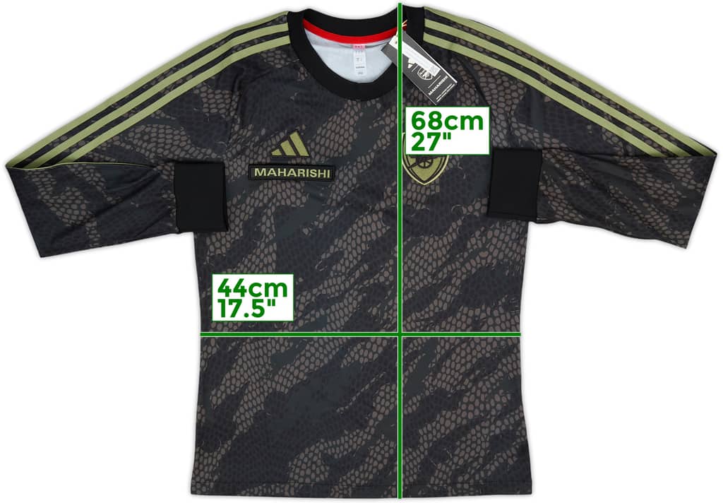 2023-24 Arsenal adidas Maharishi Training L/S Shirt (S)