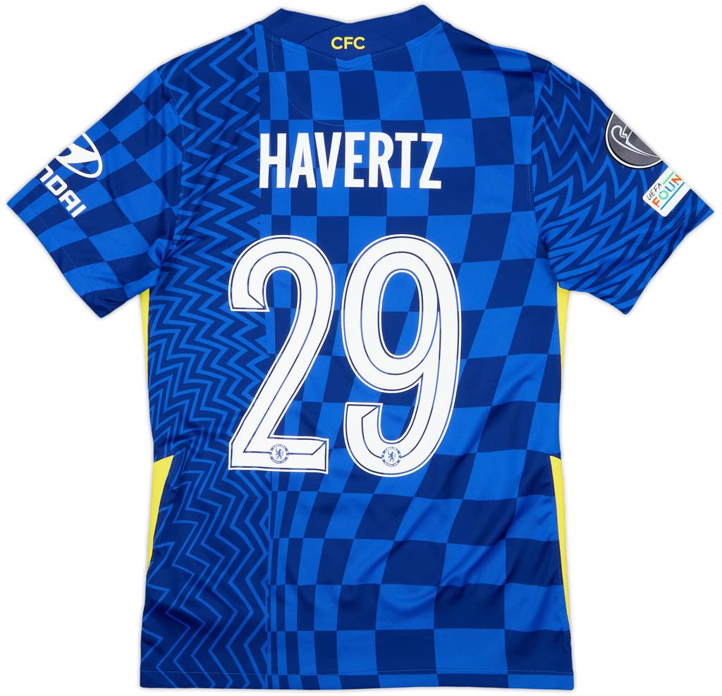 2021-22 Chelsea Home Shirt Havertz #29 - 9/10 - (S)