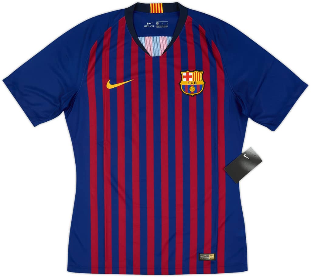 2018-19 Barcelona Authentic Home Shirt Messi #10 (M)