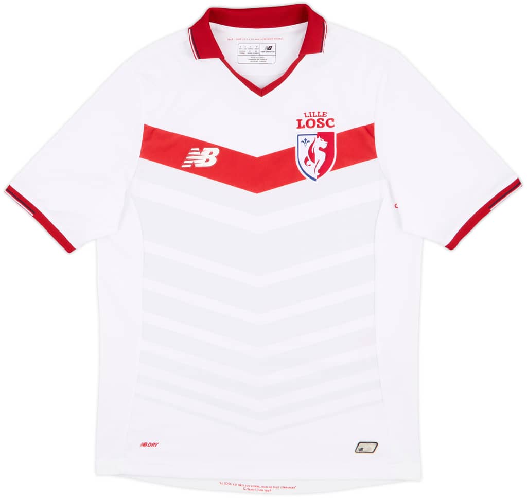 2016-17 Lille Home Shirt - 10/10 - (S)