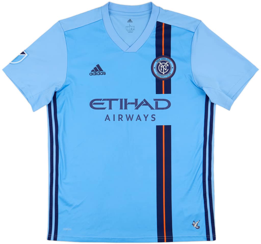 2019-20 New York City FC Home Shirt - 9/10 - (L)