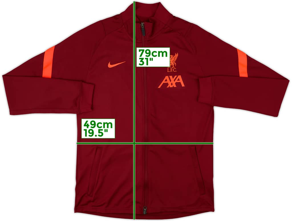 2021-22 Liverpool Nike Track Jacket - 10/10 - (M)