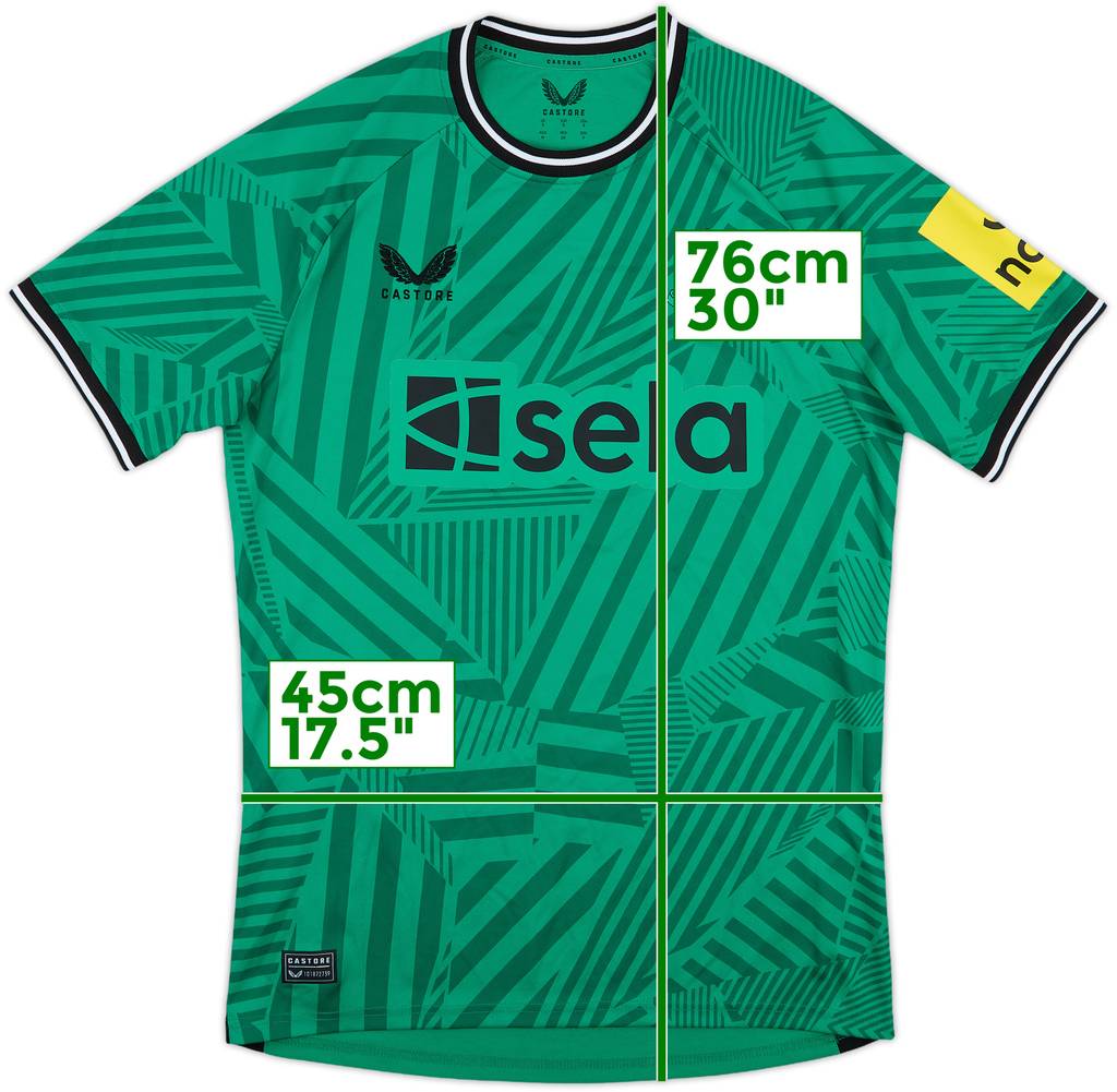 2023-24 Newcastle Away Shirt - 9/10 - (S)