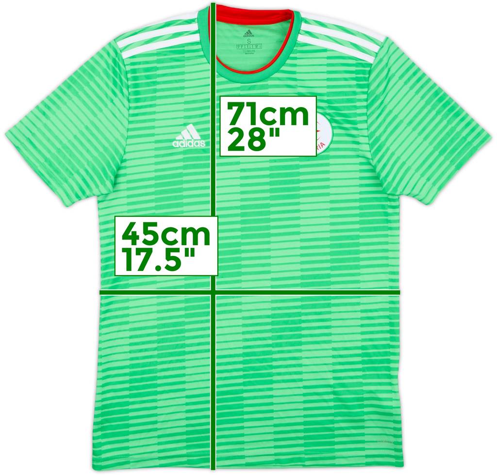 2018-19 Algeria Away Shirt - 9/10 - (S)