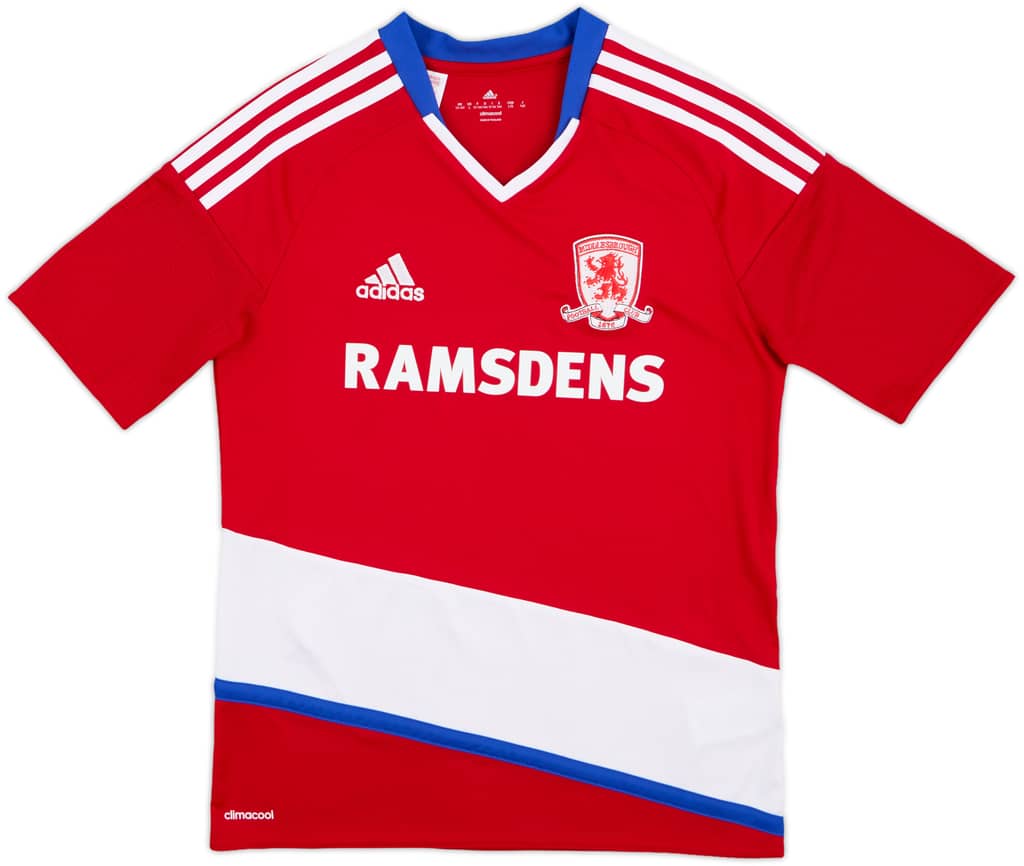 2016-17 Middlesbrough Home Shirt - 10/10 - (L.Boys)