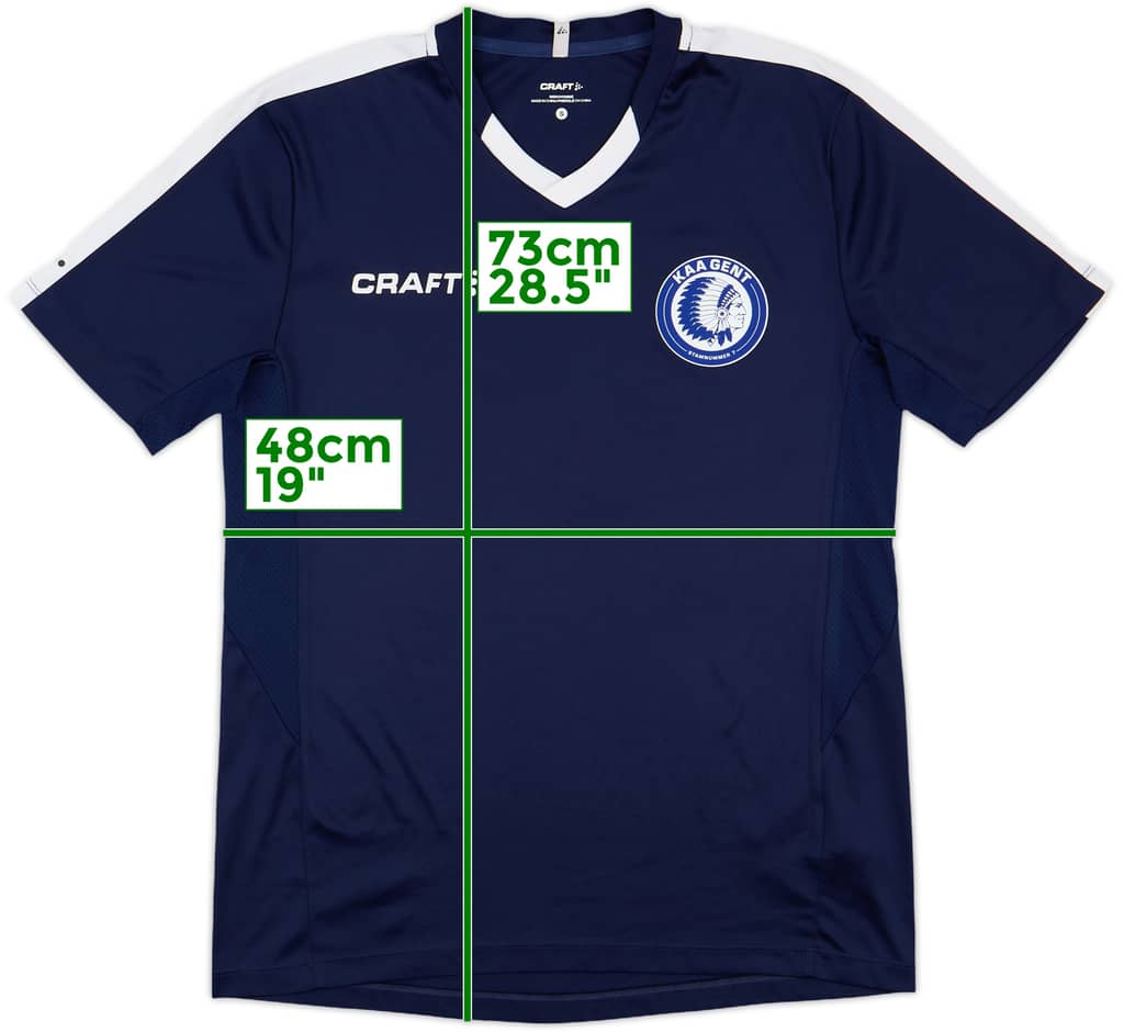 2021-22 KAA Gent Craft Training Shirt - 10/10 - (S)