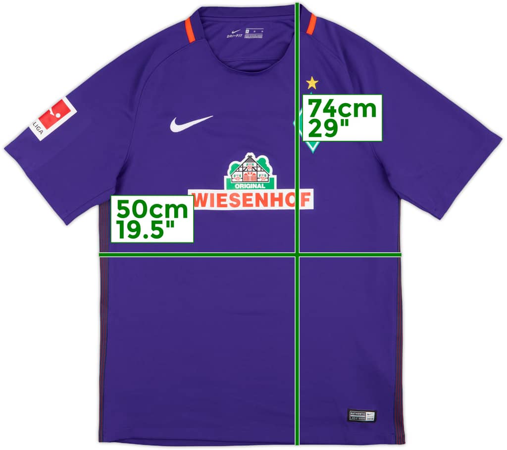 2016-17 Werder Bremen Away Shirt - 9/10 - (M)