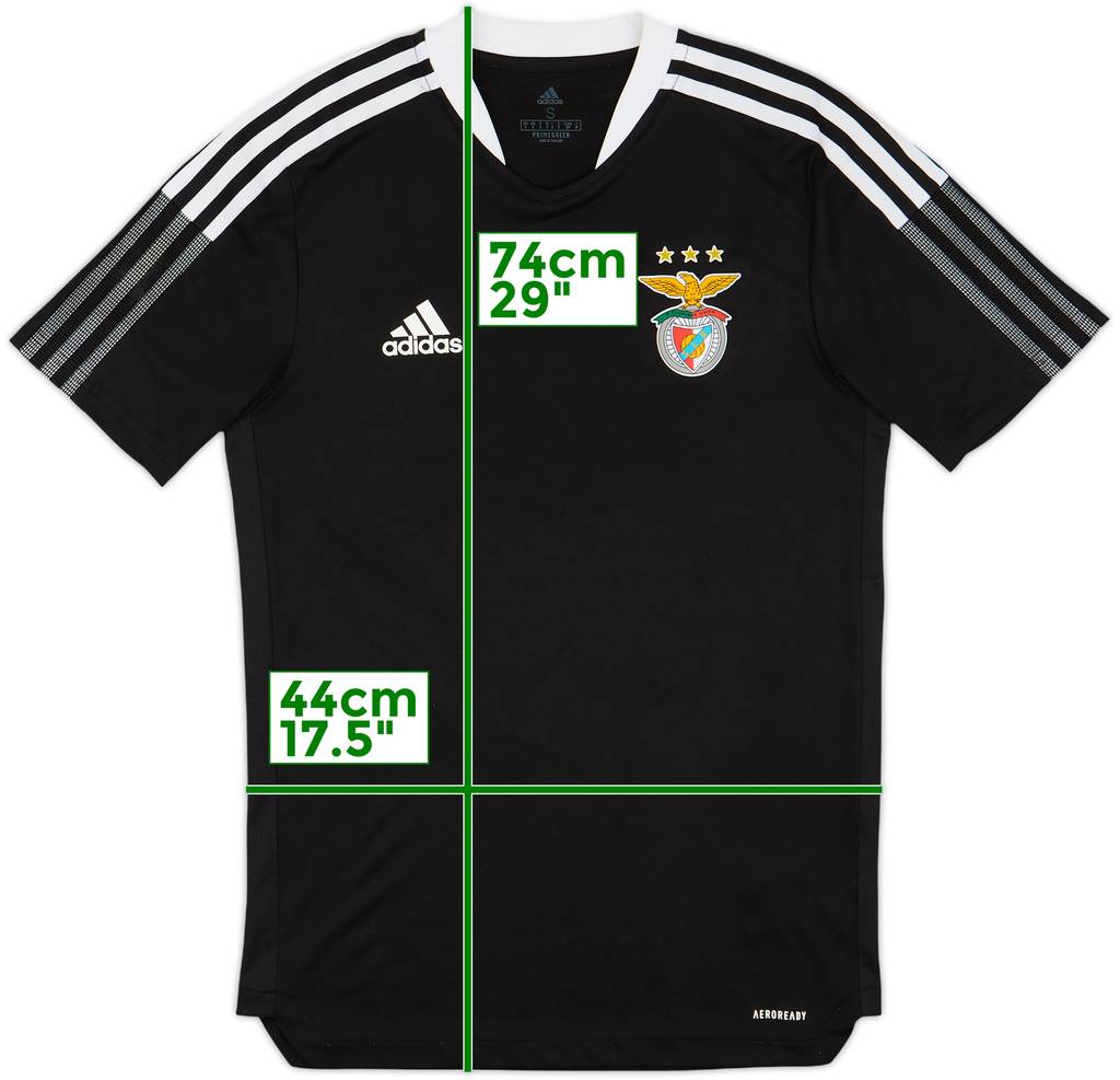 2020-21 Benfica adidas Training Shirt - 8/10 - (S)