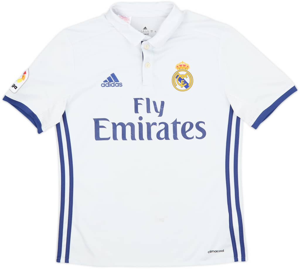 2016-17 Real Madrid Home Shirt - 5/10 - (L.Boys)