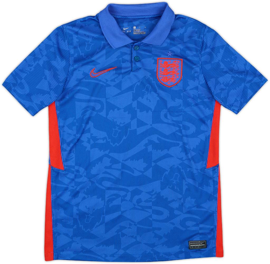 2020-21 England Away Shirt - 5/10 - (L.Boys)
