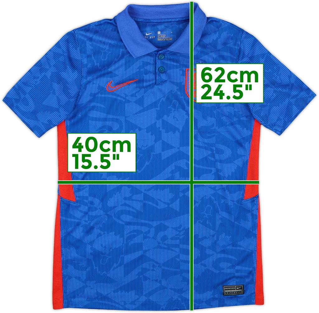 2020-21 England Away Shirt - 5/10 - (L.Boys)