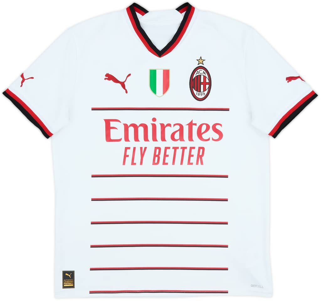 2022-23 AC Milan Away Shirt - 6/10 - (L.Boys)