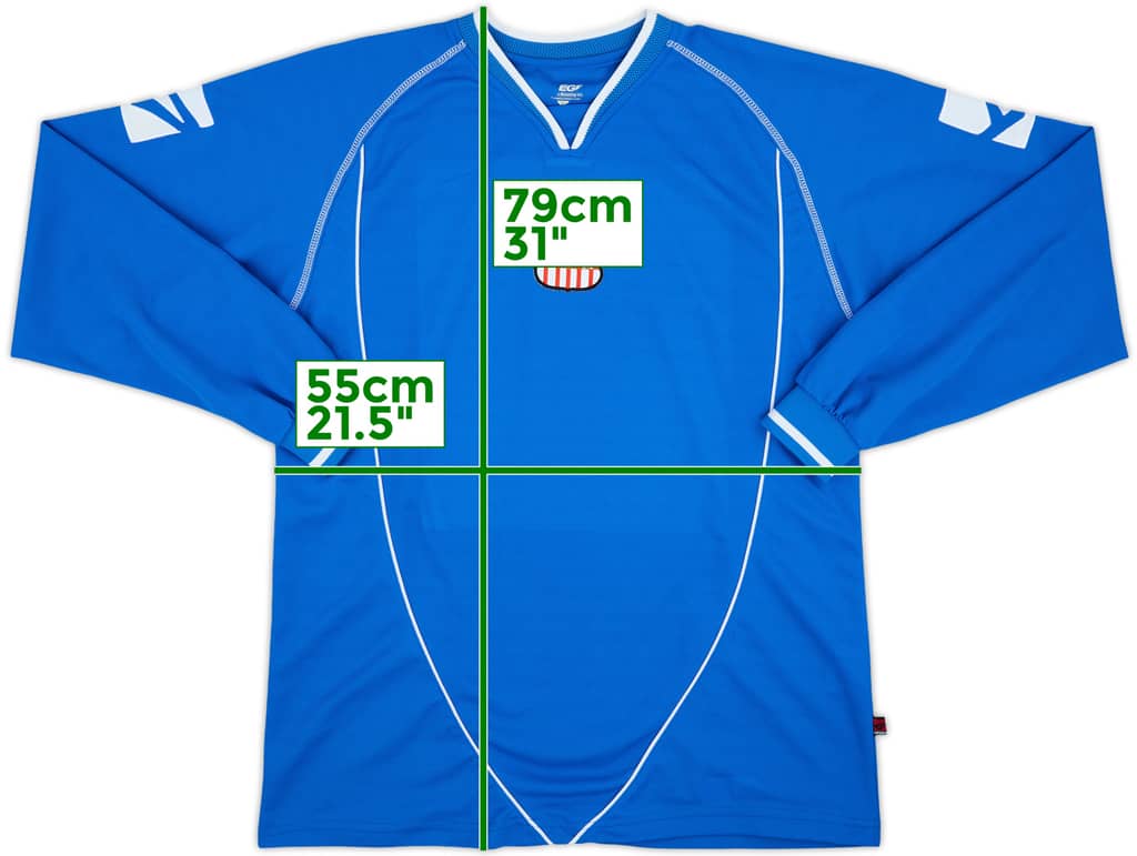 2005-06 Ajaccio Third L/S Shirt - 8/10 - (L)