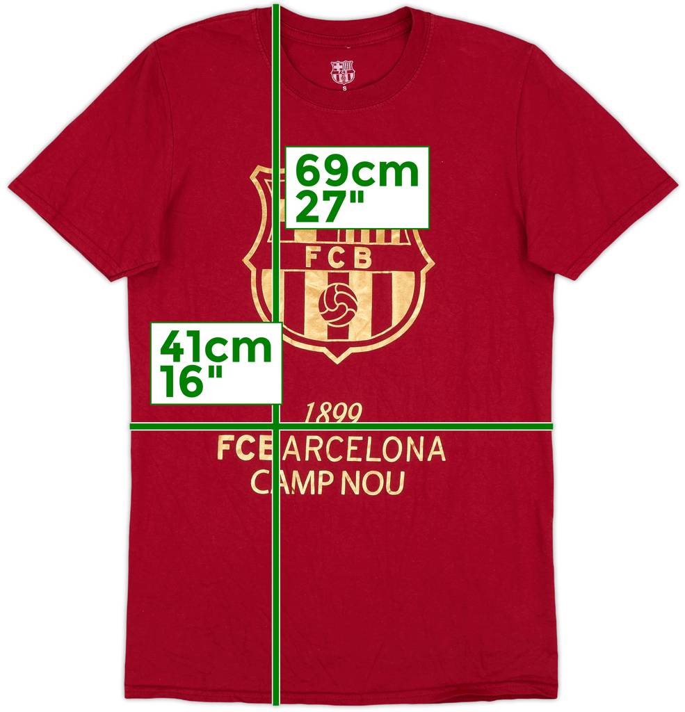 2019-20 Barcelona Graphic Tee - 10/10 - (S)