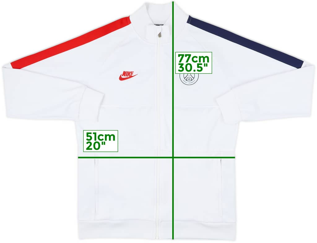 2019-20 Paris Saint-Germain Nike Track Jacket - 9/10 - (M)
