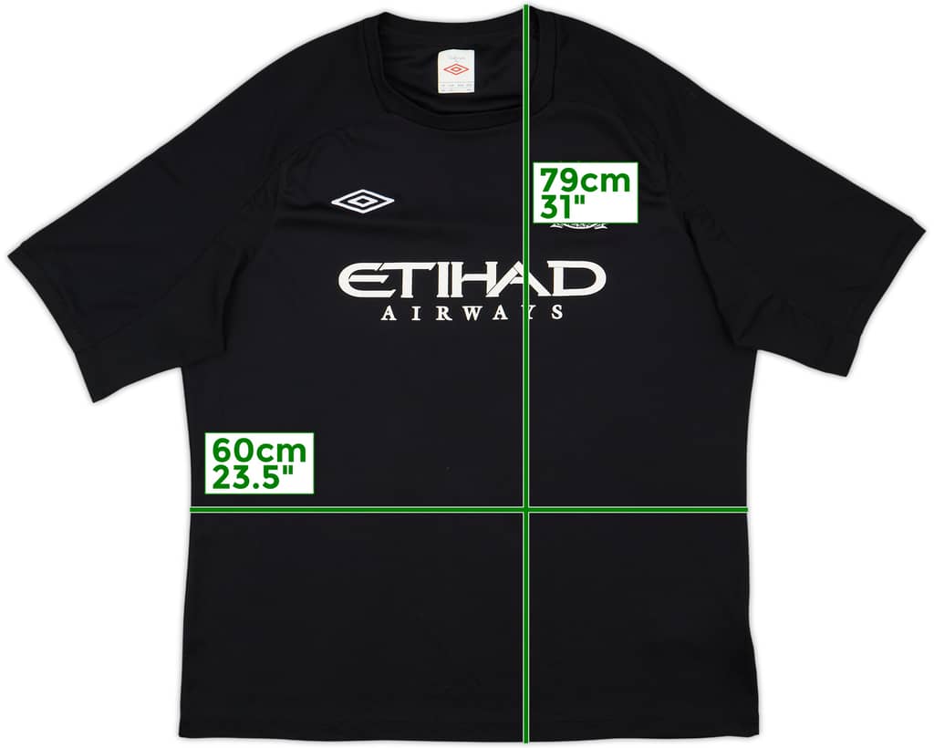 2010-11 Manchester City Umbro Training Shirt - 9/10 - (3XL)