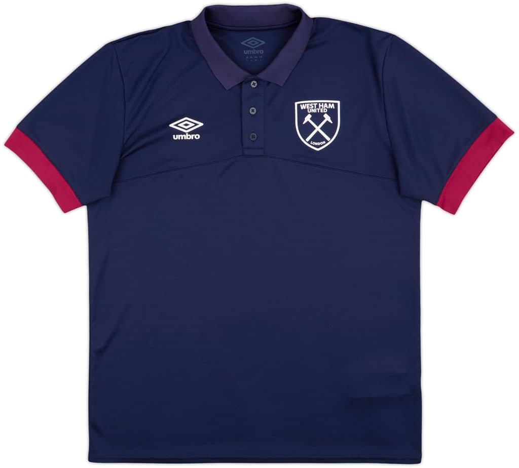 2018-19 West Ham Umbro Polo Shirt - 10/10 - (L)