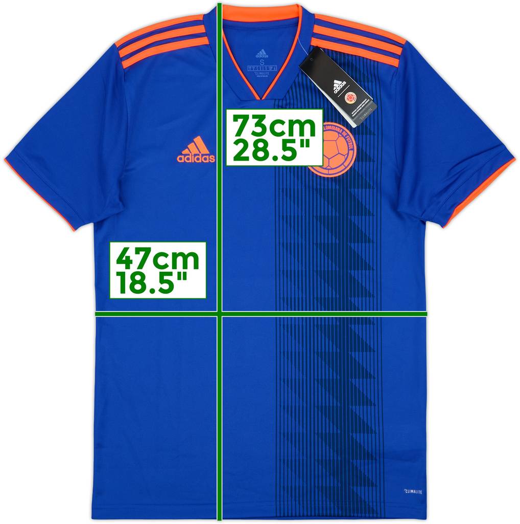 2018-19 Colombia Away Shirt (S)