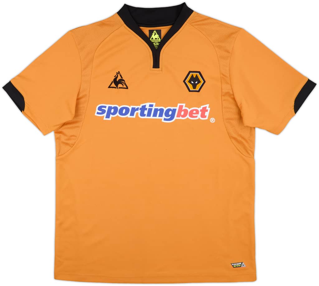 2009-10 Wolves Home Shirt - 9/10 - (L)