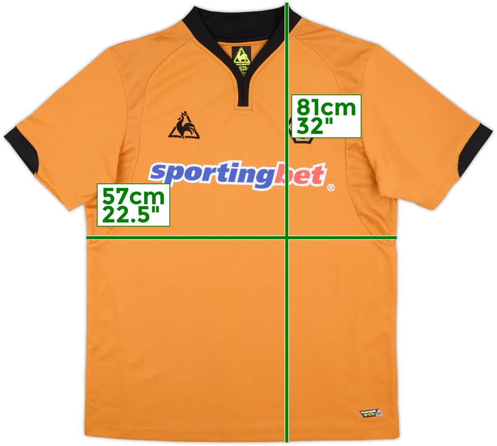 2009-10 Wolves Home Shirt - 9/10 - (L)